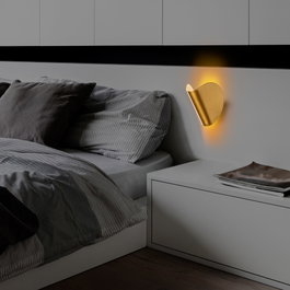 Opviq Lámpara de Pared Heybe - 13624 Dorado